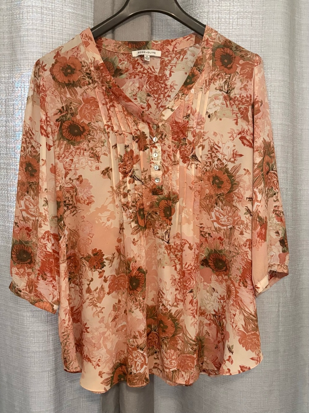 Rose + Olive Blouse
